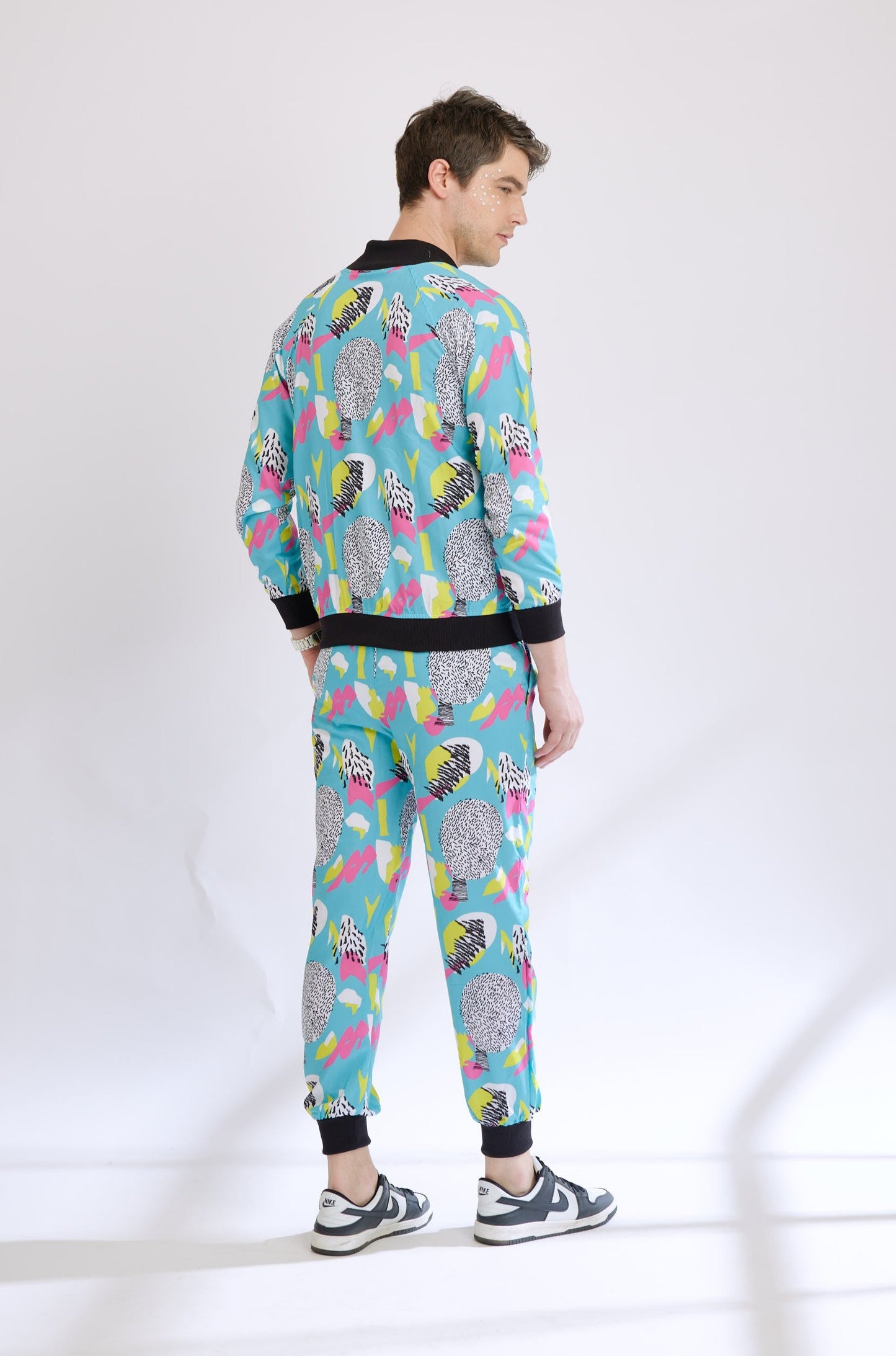 Quirky Abstract Bomber Set (Men)