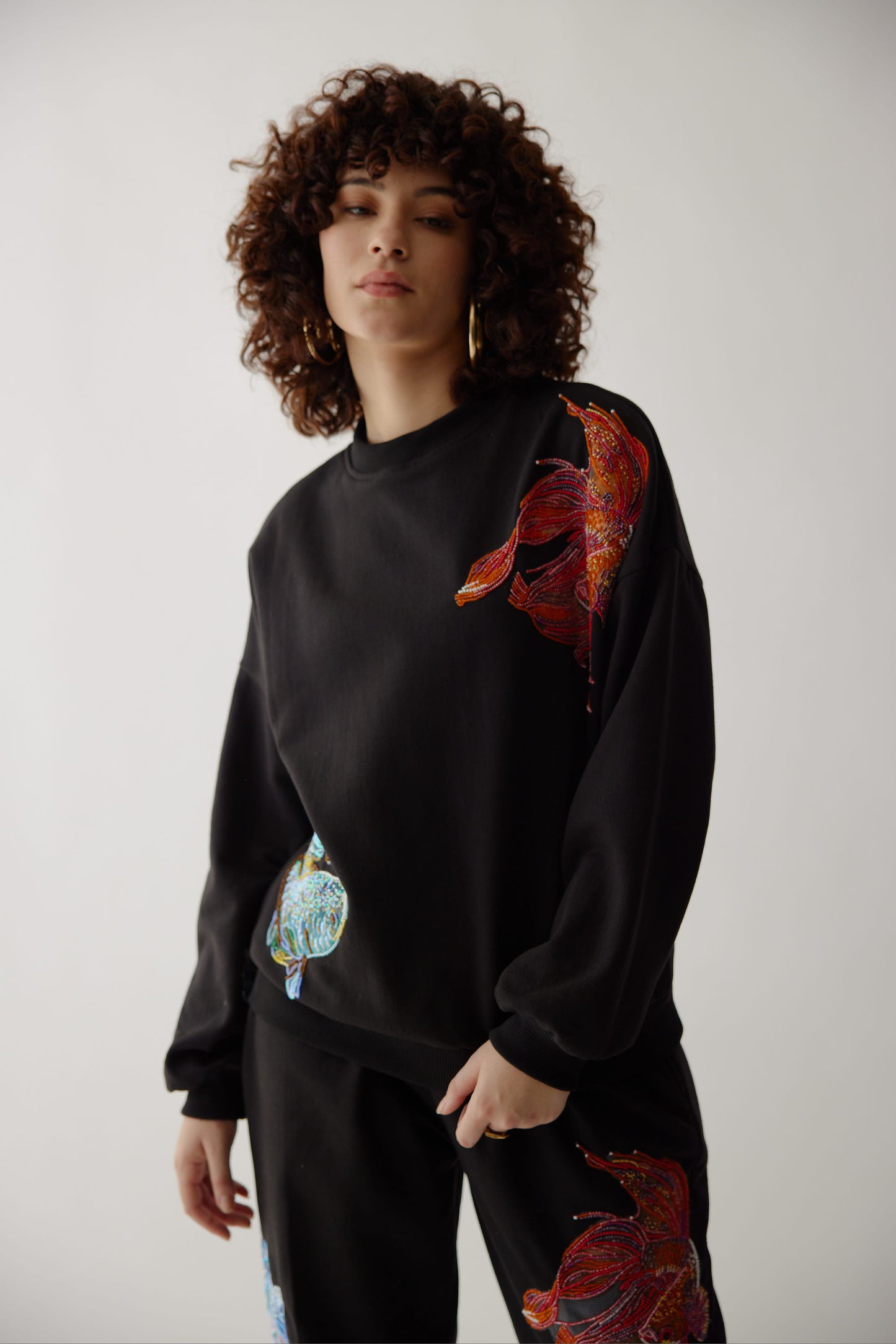 Full Of Ocean | Sweatshirt Set | Extrovert B