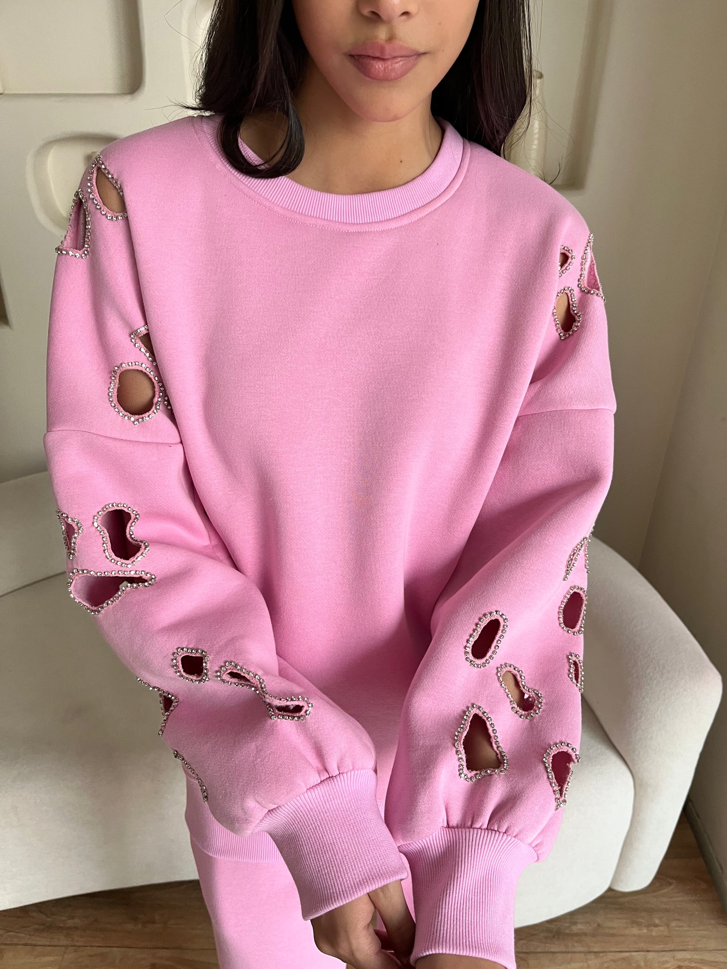 Sparkling Galaxy | Pink | Sweatshirt