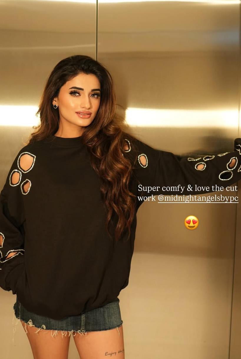 Sparkling Galaxy | Black | Sweatshirt