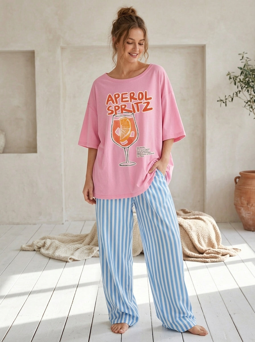 Aperol Spritz - Tshirt PJs by PC