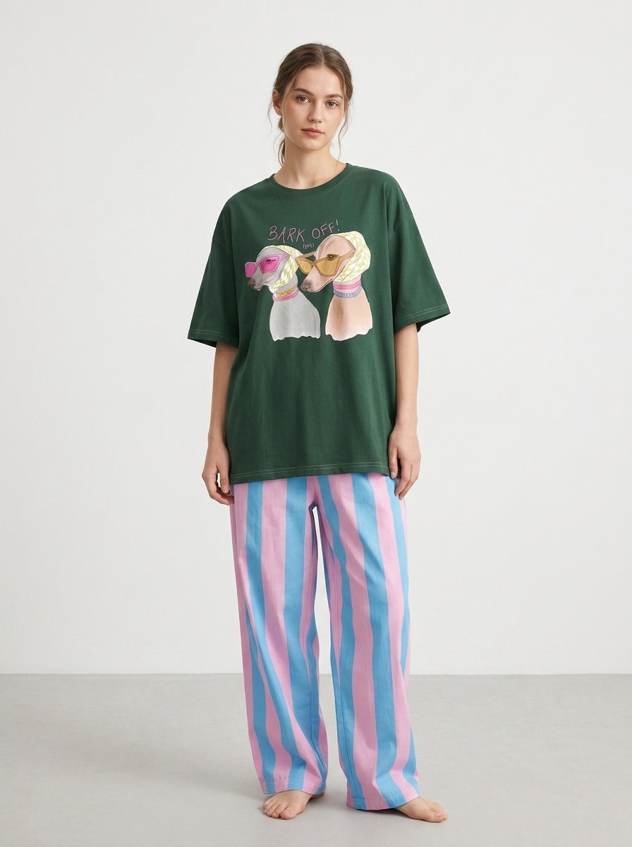 Bark Off - Tshirt PJs by PC