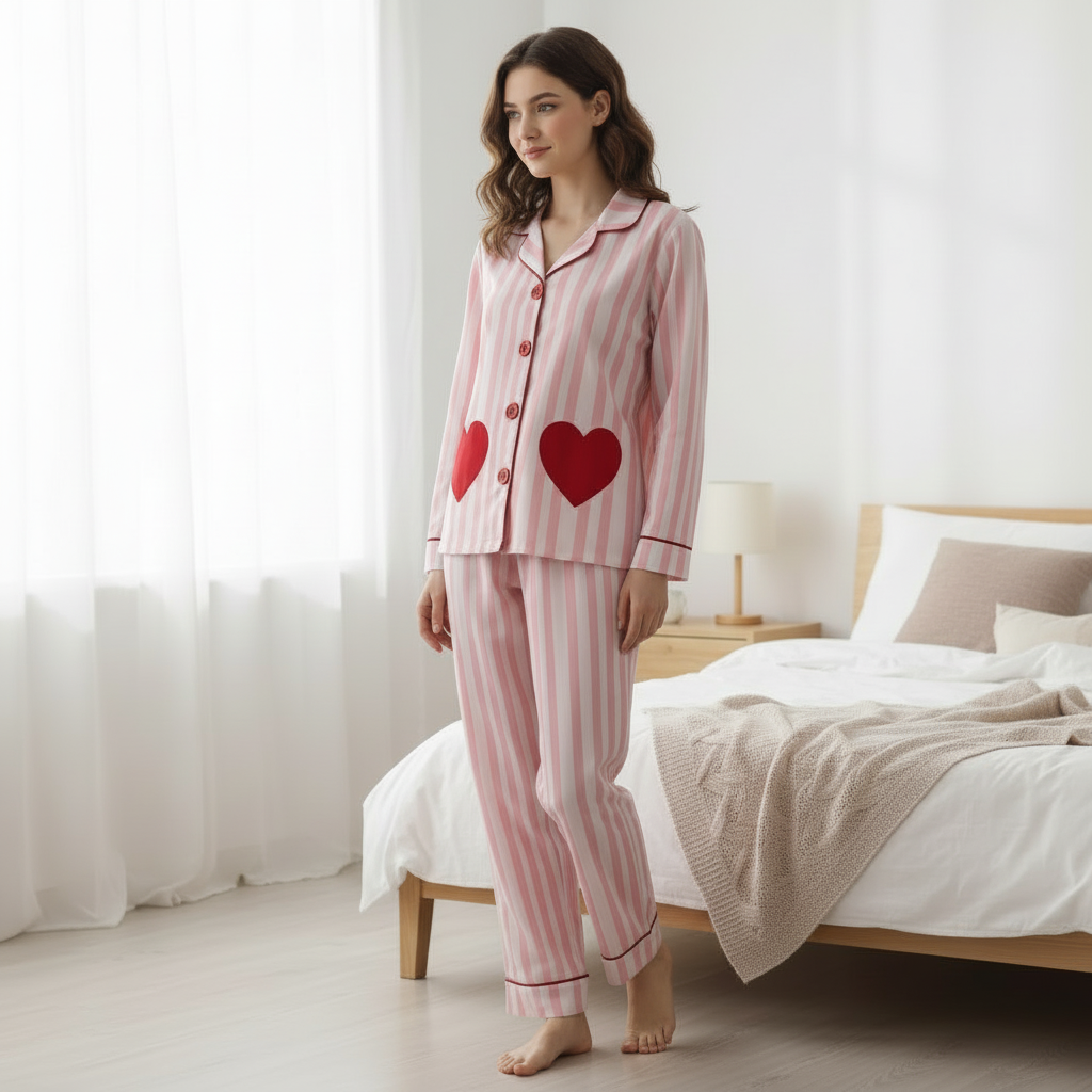 Hearts On Display Nightwear