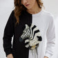 ZeZu Zebra Sweatshirt Set (Women) | MAIN CHARACTER
