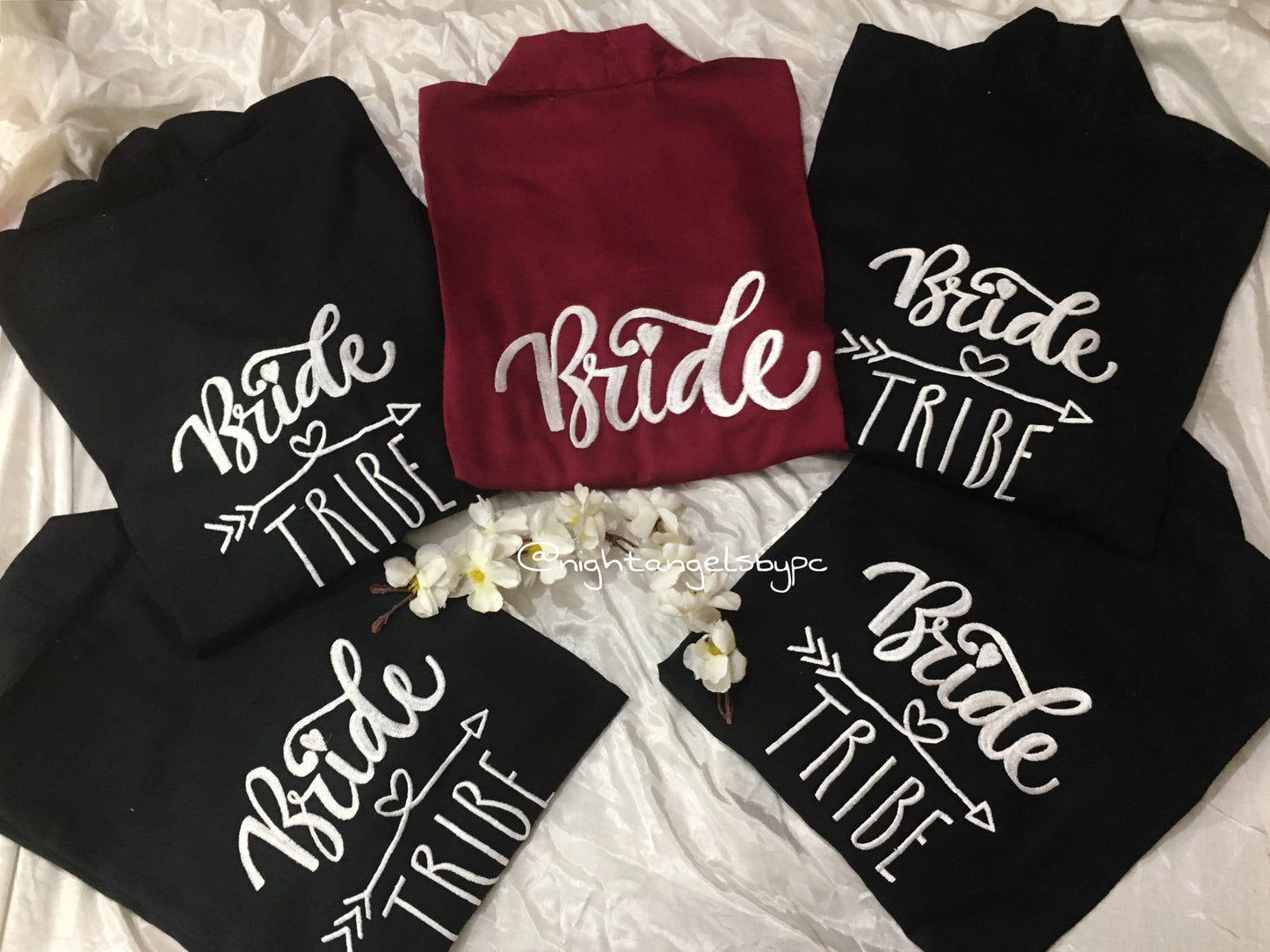 Bride Tribe Cotton Lace Robes