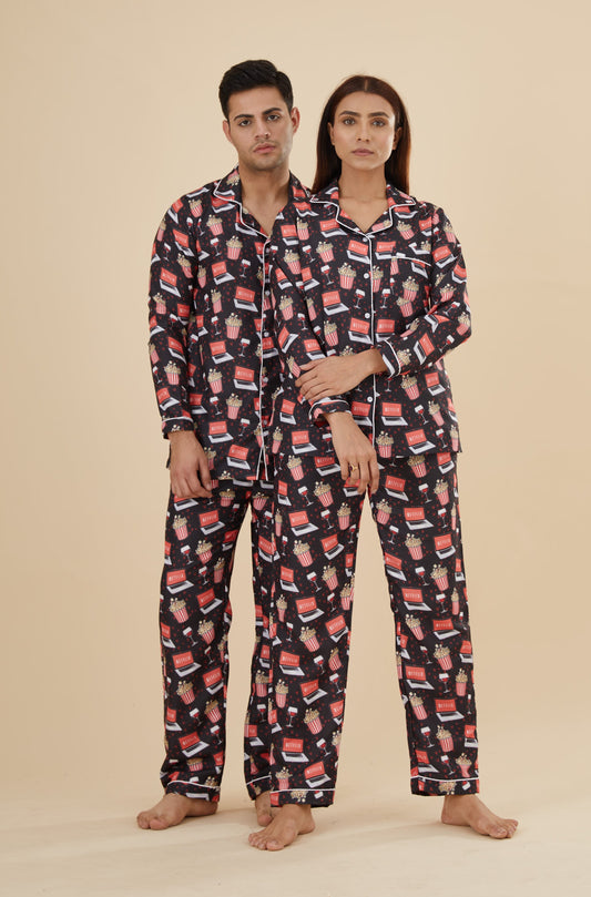 Chill Time Couple Nightwear