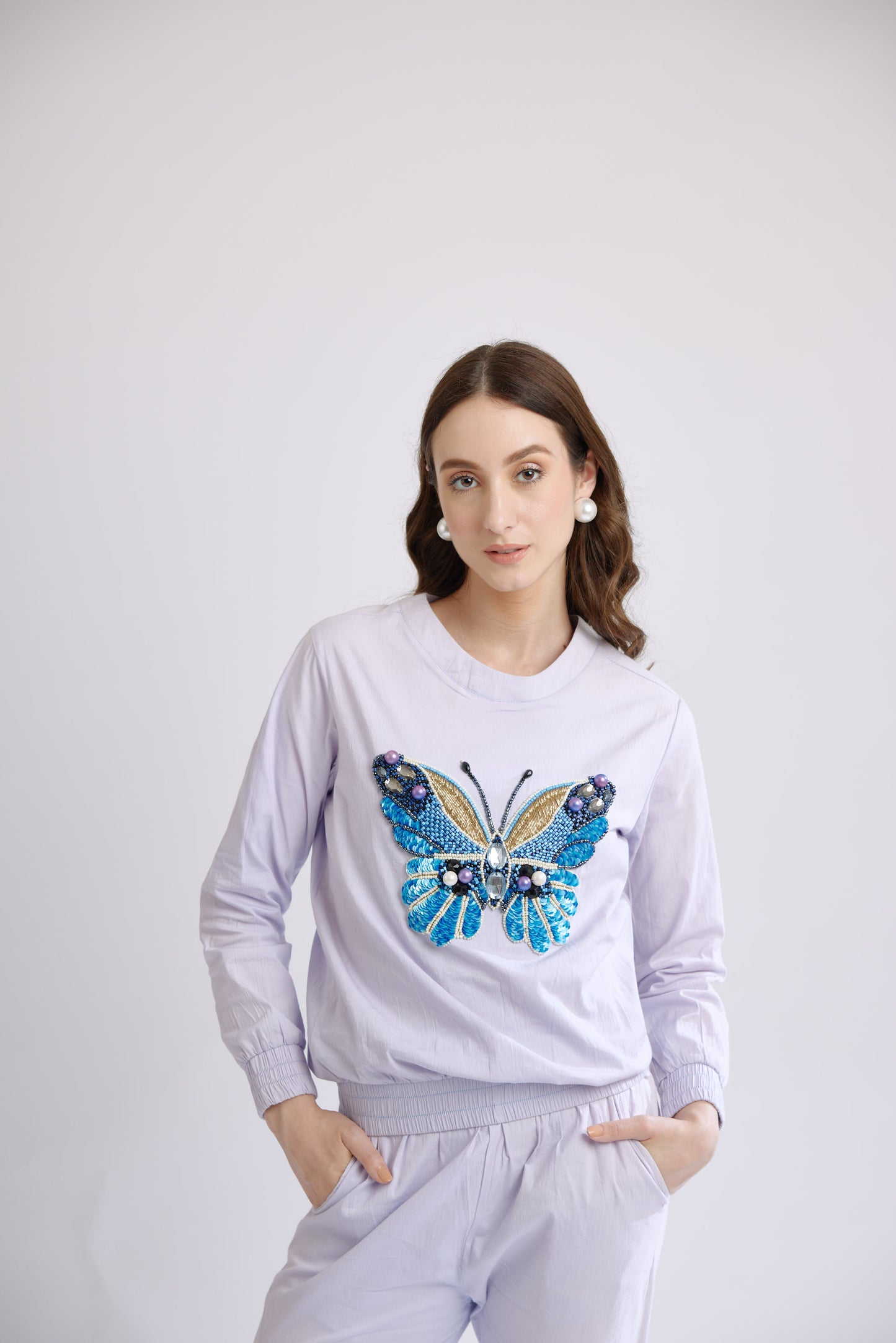 Bubs The Butterfly Sweatshirt & Jogger SET (Women) | Summer Edition