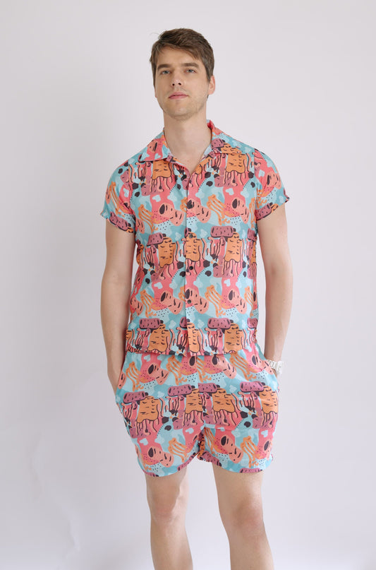 Abstract Co-ord Set (Men)