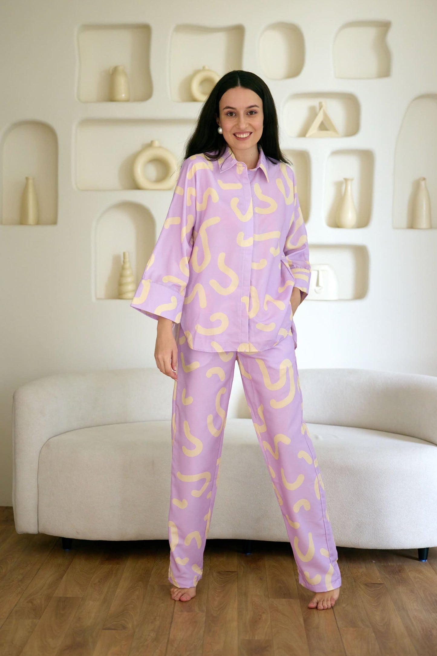 Lilac World | Boyfriend Fit | Nightwear