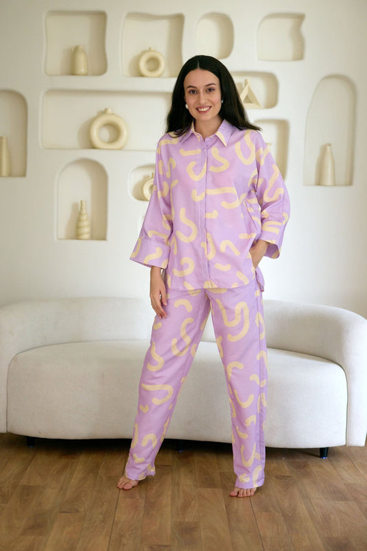 Lilac World | Boyfriend Fit | Nightwear (Women)