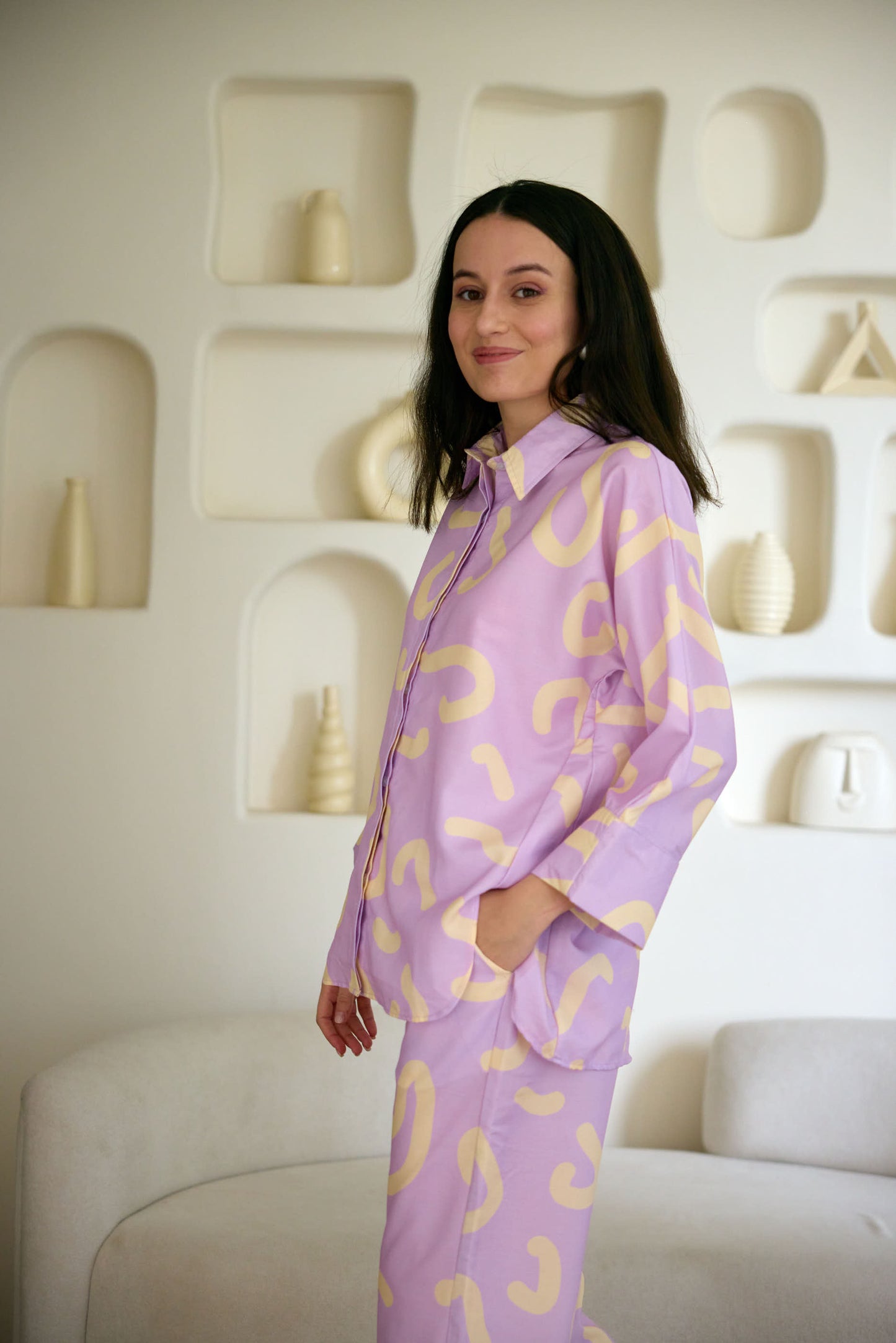 Lilac World | Boyfriend Fit | Nightwear