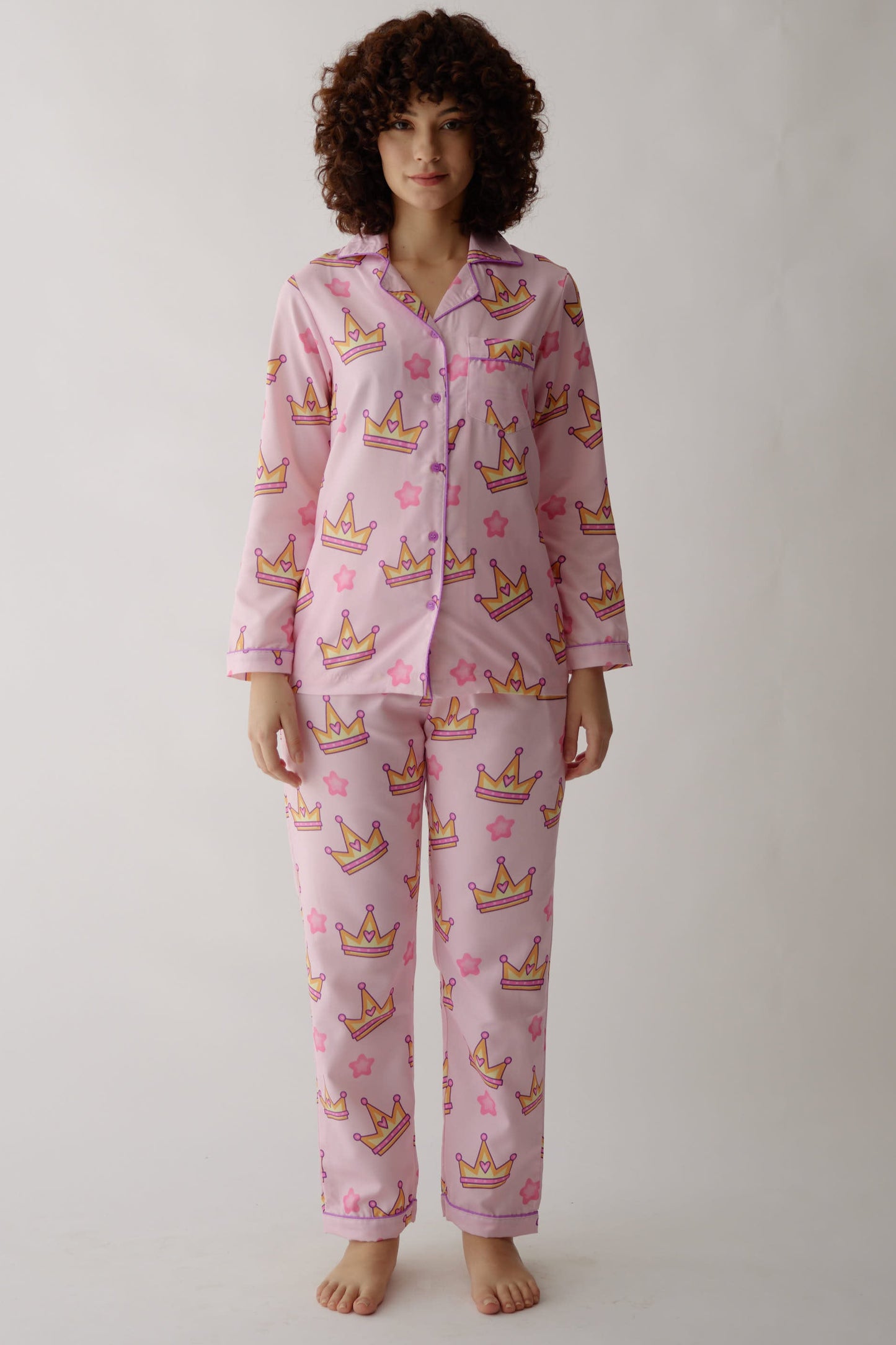 Queen Crown Nightwear (Full Sleeves)