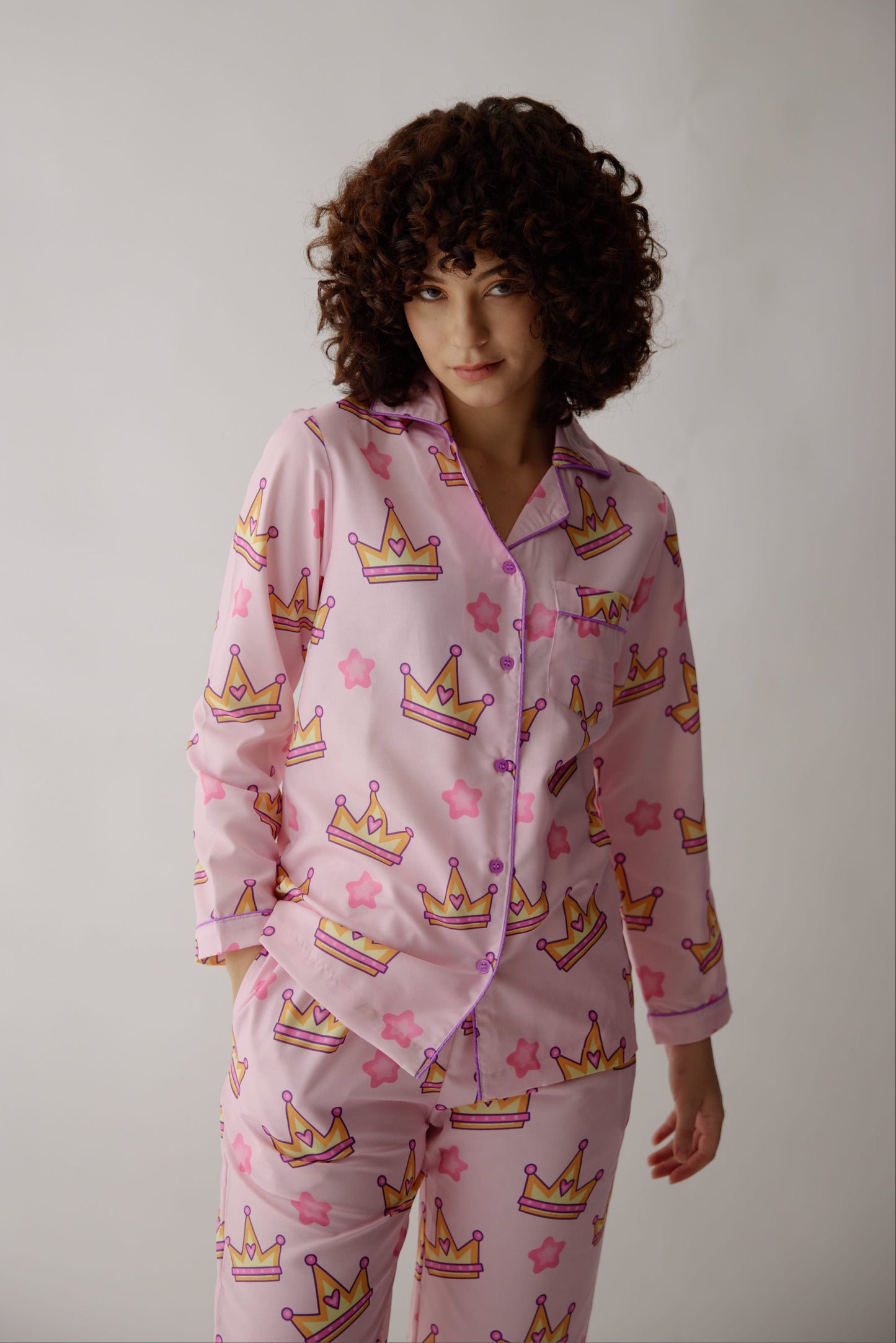 Queen Crown Nightwear (Full Sleeves)