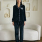 CHIC BOW Black Velvet  Nightwear (Women) - Winter Whispers