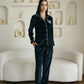 CHIC BOW Black Velvet  Nightwear (Women) - Winter Whispers