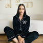 CHIC BOW Black Velvet  Nightwear (Women) - Winter Whispers