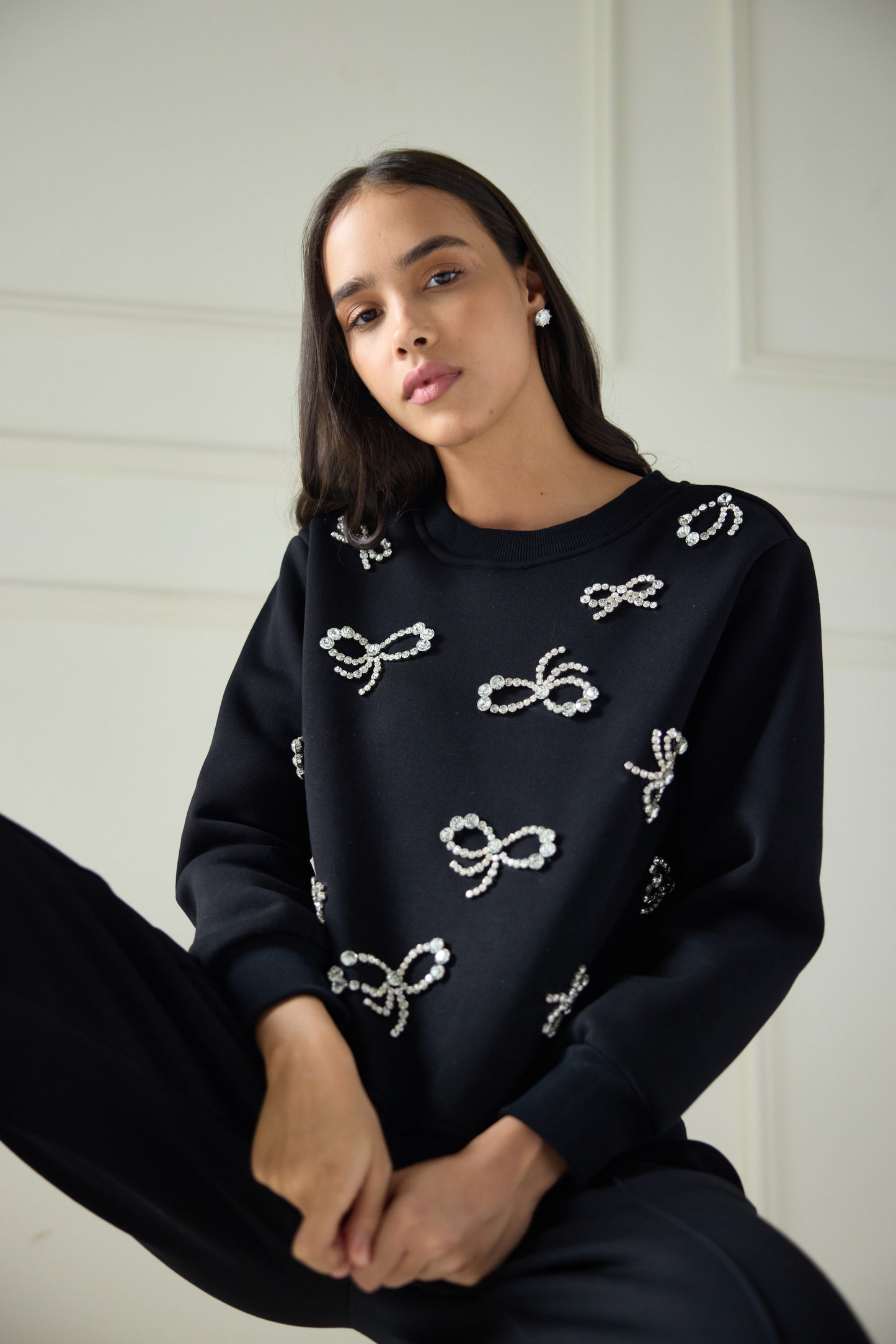 Chic Bows SWEATSHIRT (Women)