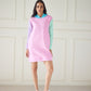 Pastel Hues Sweatshirt Dress (Women)