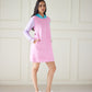 Pastel Hues Sweatshirt Dress (Women)