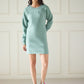 Green Sage Sweatshirt Dress (Women)