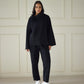 FLOWER BED | Black | Tracksuit SET (Women) - Winter Whispers