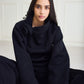 FLOWER BED | Black | Tracksuit SET (Women) - Winter Whispers