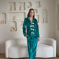 Teal Velvet | Bow String | Nightwear (Women)