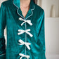 Teal Velvet | Bow String | Nightwear (Women)