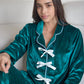 Teal Velvet | Bow String | Nightwear (Women)