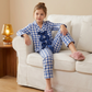 Blue Gingham Kids Nightwear (Ribbon)