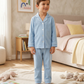 Soft Blue Hues Pure Cotton Kids Nightwear