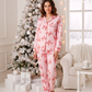 Pink Bows CHRISTMAS PYJAMAS