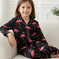 Black Flamingo Kids Nightwear