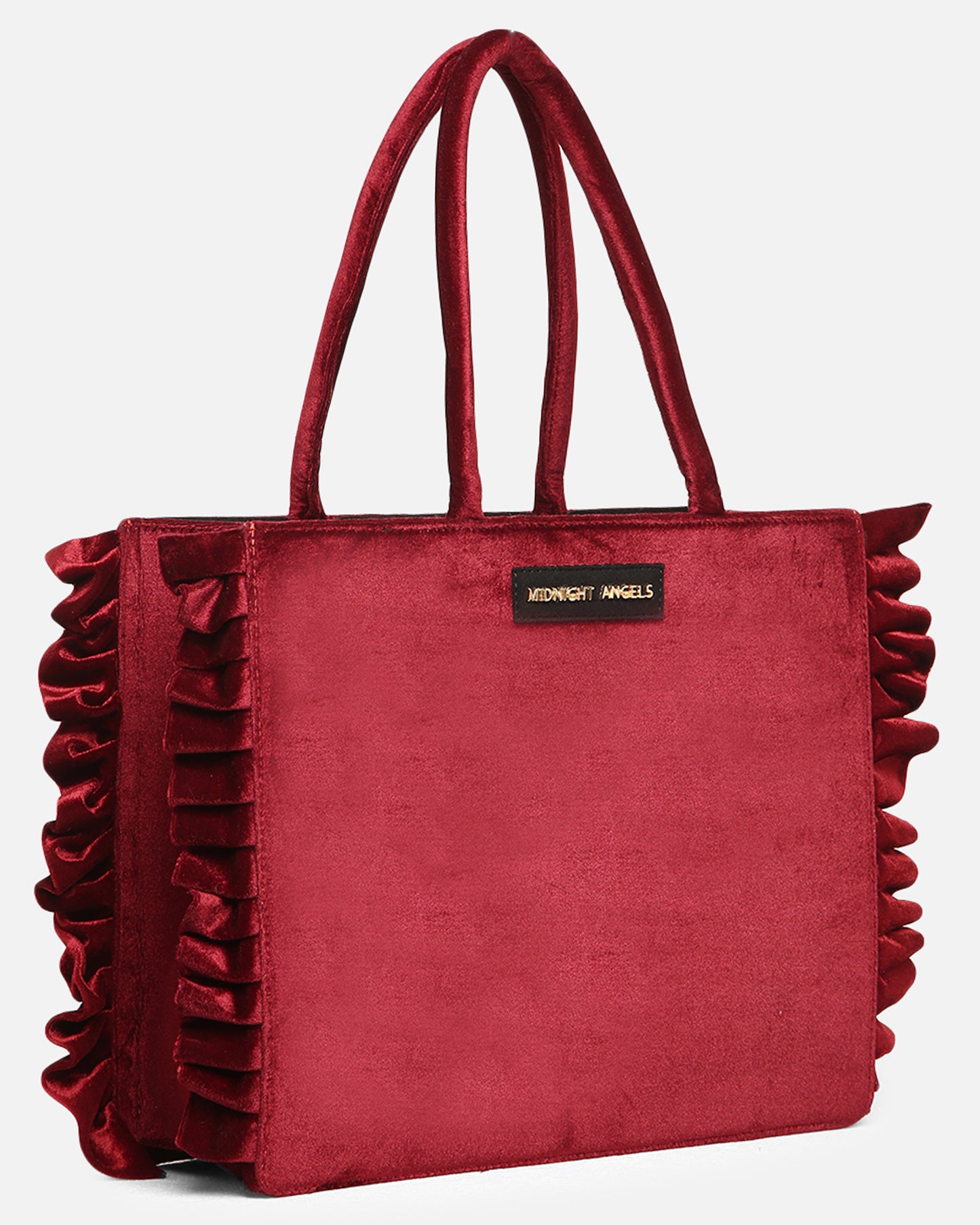 The Sparkling Lioness Tote Bag (Maroon)