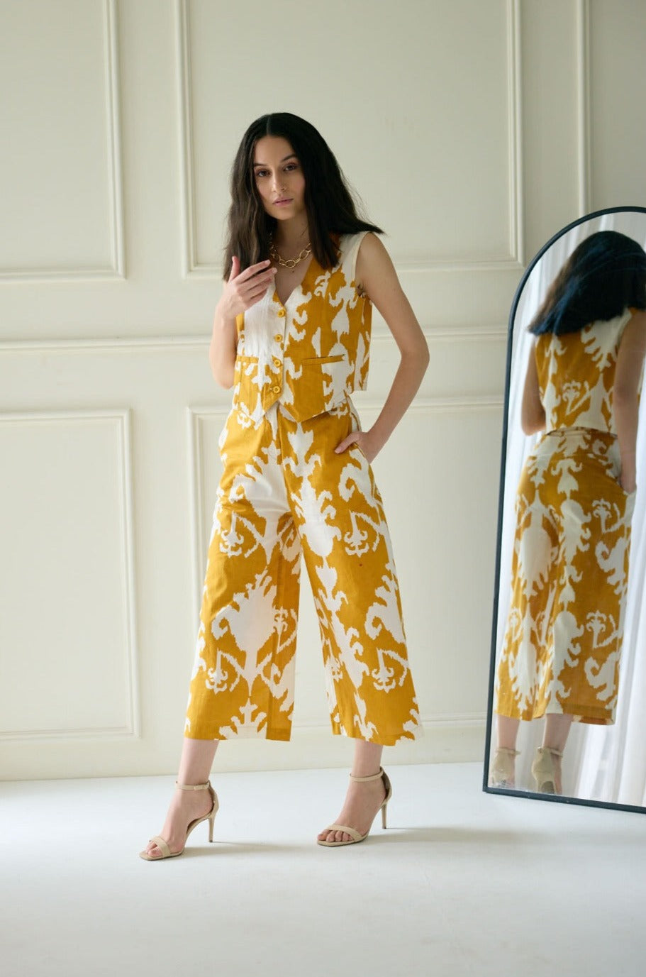 Sunshine Printed Pants | Pure Cotton | Girl Coded (Women)