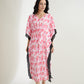 Pink Abstract| The Zoey Collection | Printed Kaftan