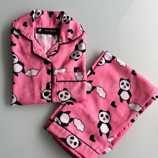 PINK PANDA Kids Unisex Nightwear