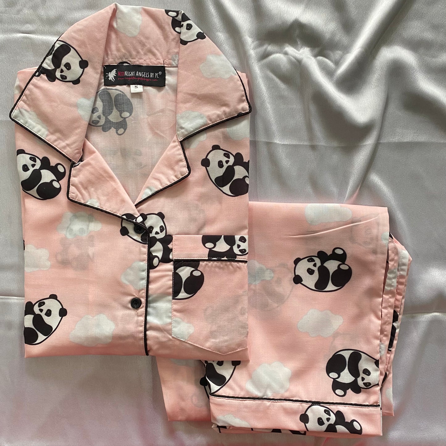 Soft Panda (Full Sleeves) Nightwear Set (Women)