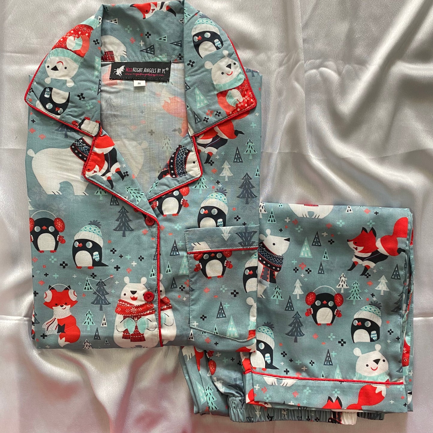 Polar Boo (Full Sleeves) Nightwear Set (Women)