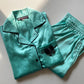 Mint Green Satin Nightwear