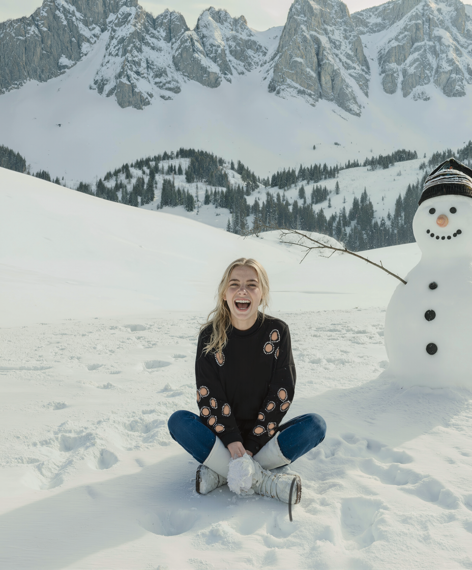 Sparkling Galaxy | Black | Sweatshirt