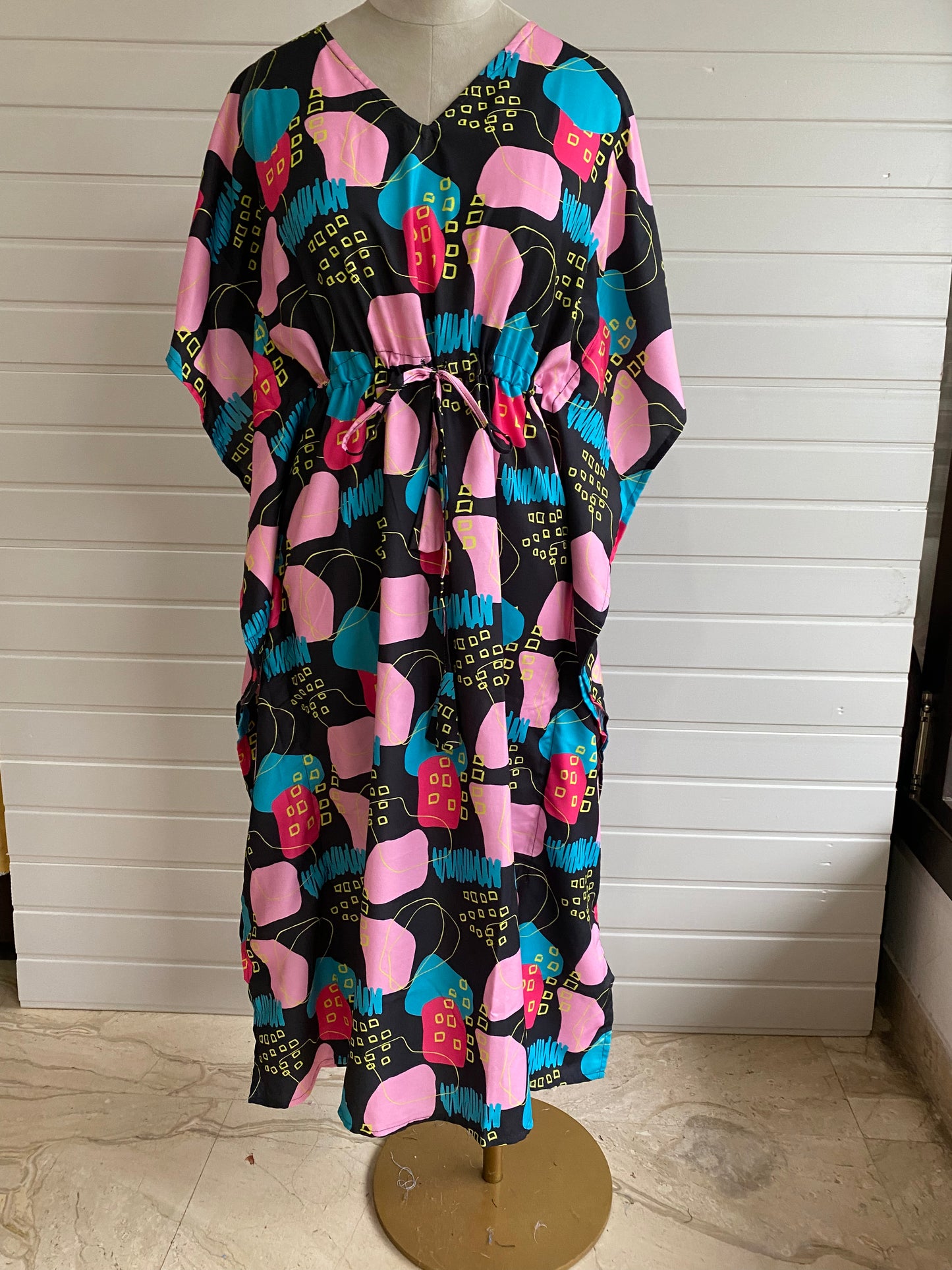 Abstract Bae| The Zoey Collection | Cotton Printed Kaftan