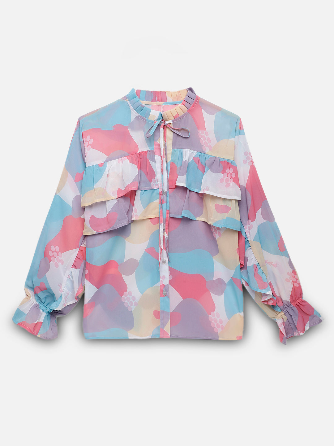 Pastel Abstract | See Through Top | Girl Coded (Women)