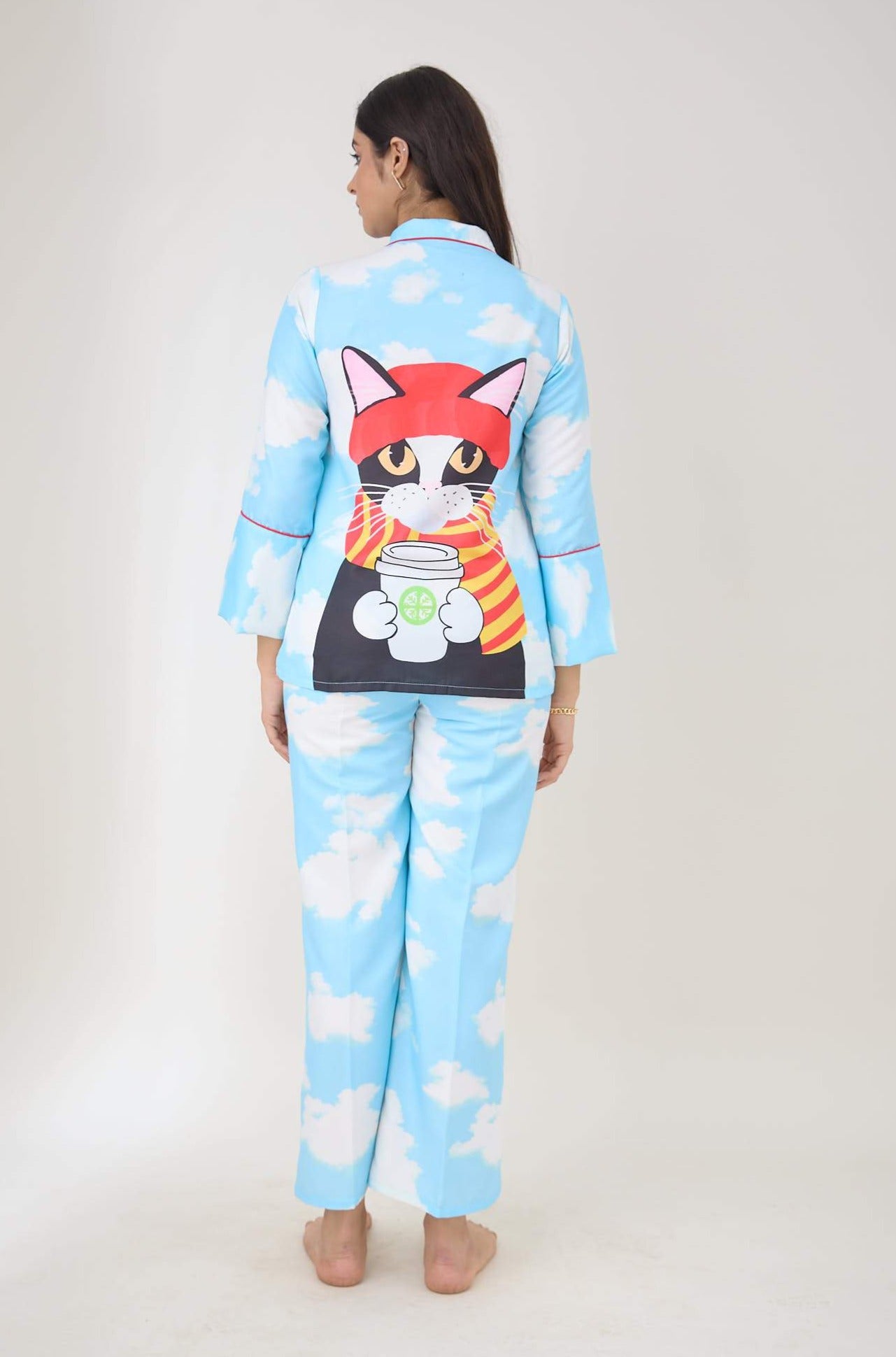 Cat Coffee Nightwear (ON SALE)