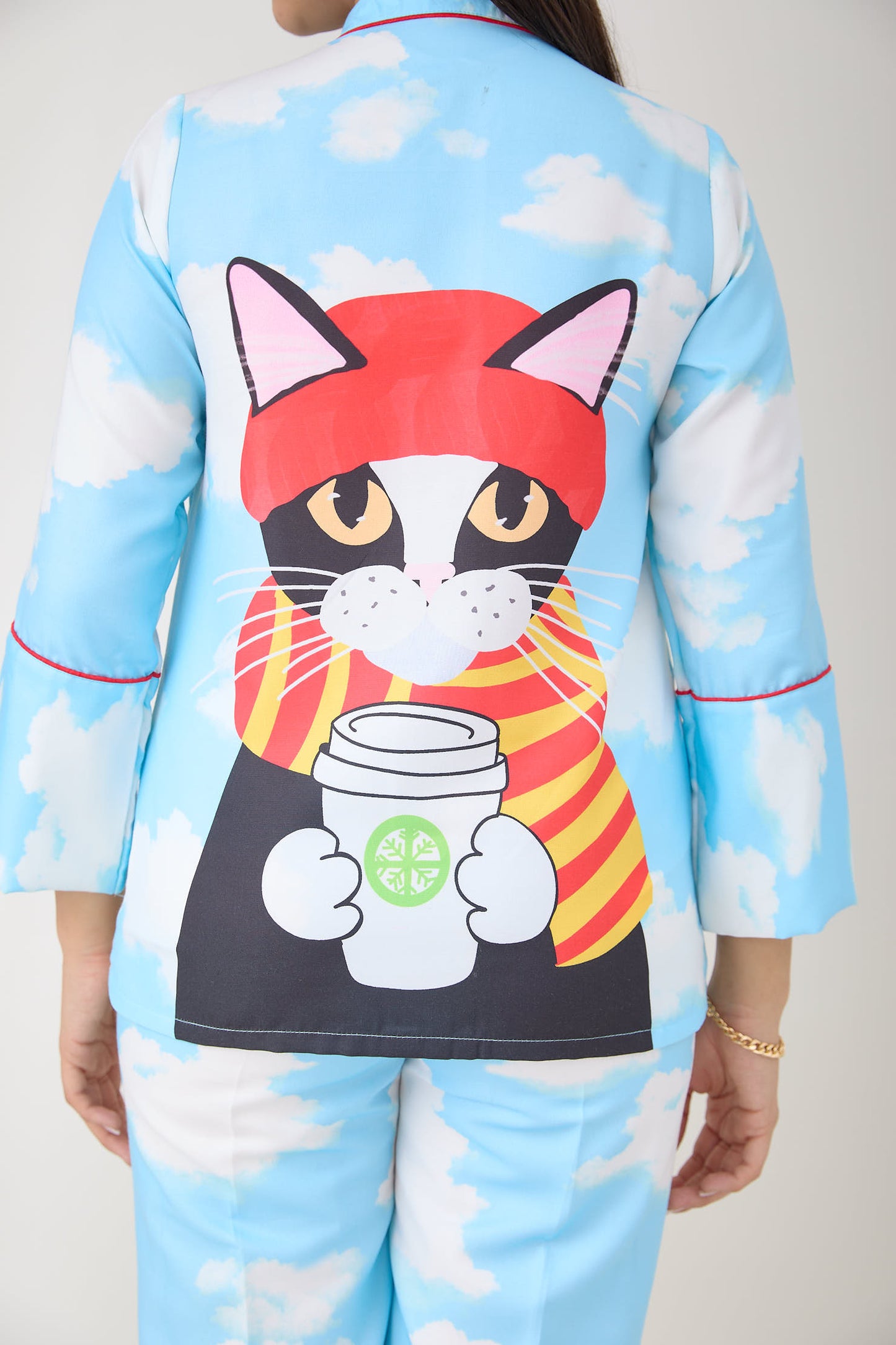 Cat Coffee Nightwear (ON SALE)