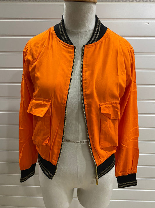 Orange Cotton JACKET (Women)