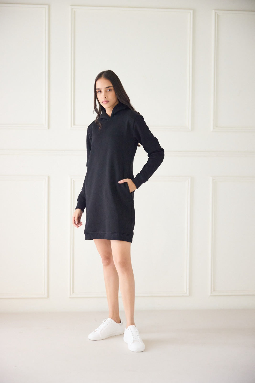 Black Pearl Sweatshirt Dress (Women)