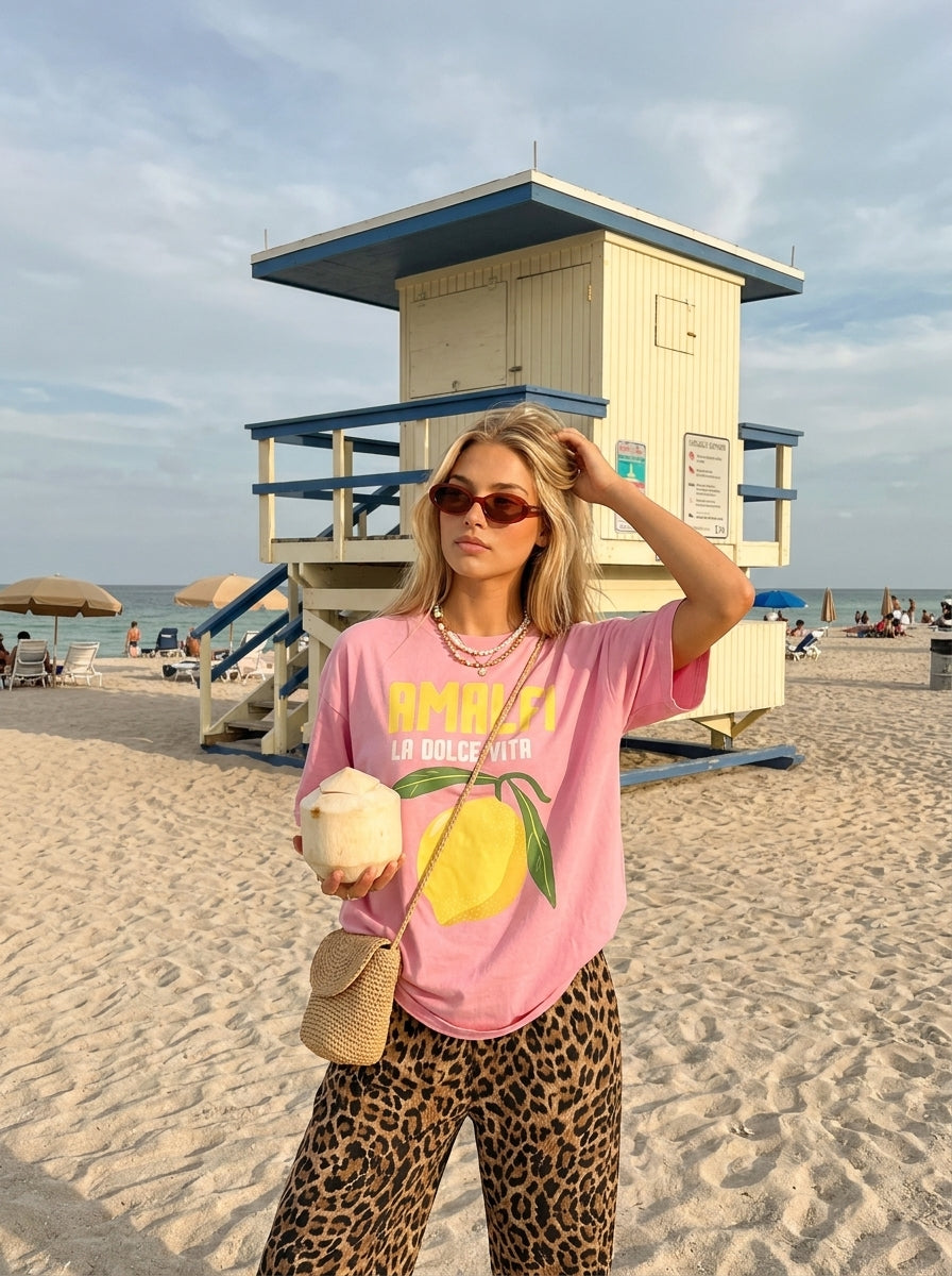 Amalfi - Tshirt PJs by PC