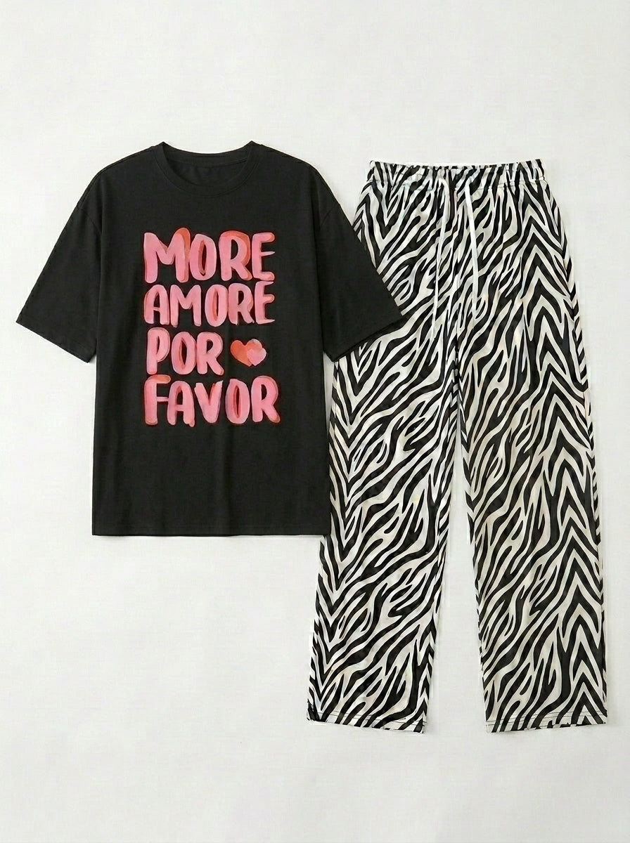 More Amore - Tshirt PJs by PC