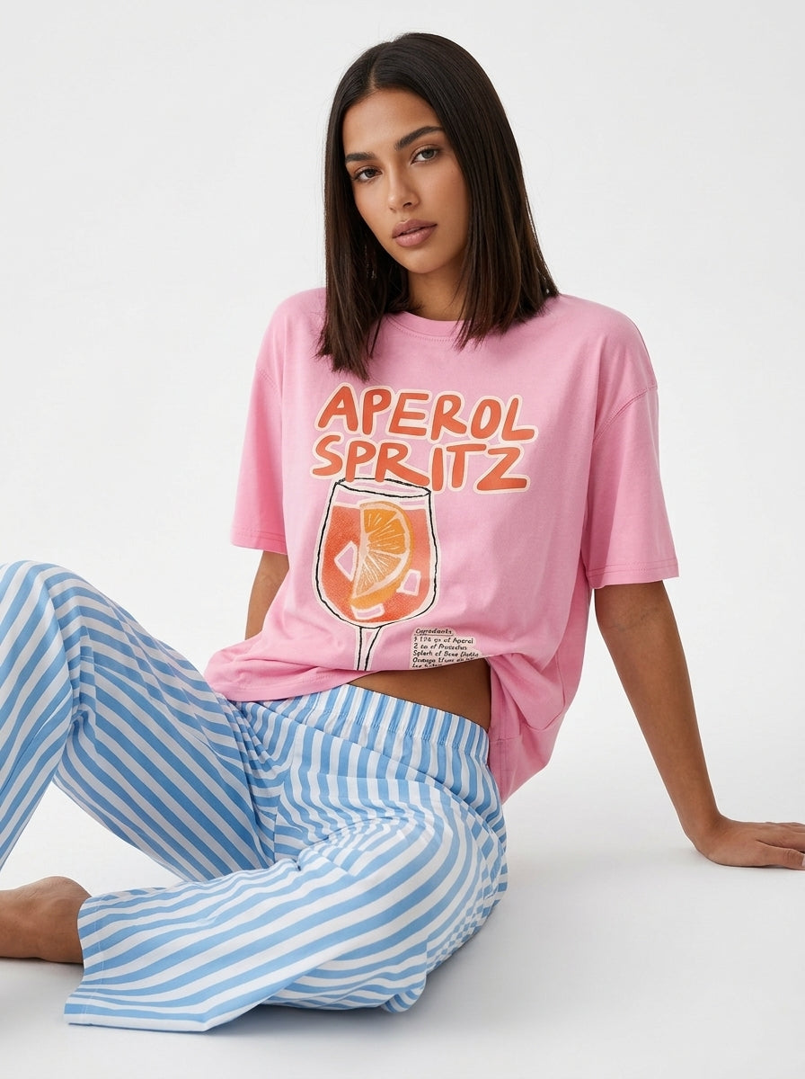 Aperol Spritz - Tshirt PJs by PC